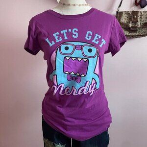 2000s “Let’s Get Nerdy” Domo Tee